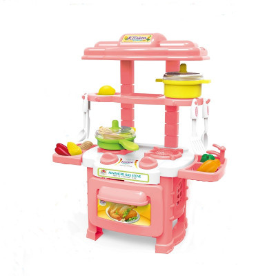 Bucatarie copii cu accesorii Dream Kitchen roz foto