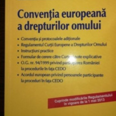 Conventia europeana a drepturilor omului