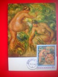 HOPCT MAXIMA ROMANIA NR 1116 FEMEI LA SCALDAT / AUGUSTE PIERRE RENOIR -PICTURA