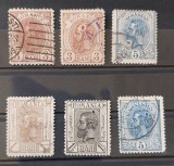 Romania - Lot Carol l-Spic de grau cu retusuri