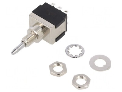 Comutator Apăsare 3PDT 6A 125V/6V foto