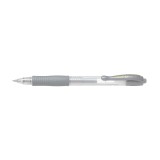 Cumpara ieftin Roller cu gel G-2 Metalic Pilot 0.7 mm varf mediu argintiu