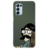 Husa compatibila cu Oppo A72 5G model Stare Dad, Silicon, TPU, Viceversa, Transparent, Carcasa