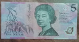 M1 - Bancnota foarte veche - Australia - 5 dolari