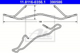 Arc, etrier frana CITROEN C5 III (RD) (2008 - 2016) ATE 11.8116-0356.1