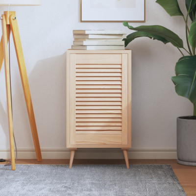 vidaXL Ușă de dulap cu design lambriu, 61,5x39,4 cm, lemn masiv de pin foto