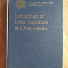 Semigroups of Linear Operators and Applications- Jerome A. Goldstein