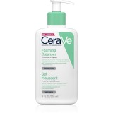 CeraVe Cleansers Foaming Cleanser gel spumant de curatare pentru piele normala si grasa 236 ml