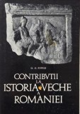 Contributii la istoria veche a Romaniei - D. M. Pippidi (supracoperta putin uzata)