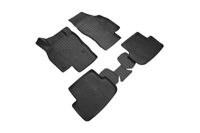 SET COVORASE AUTO CAUCIUC FIT SEAT ARONA 3D (2017-) - 5 PCS foto