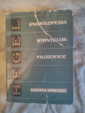 Enciclopedia stiintelor filozofice III-Filozofia spiritului-G.W.F.Hegel