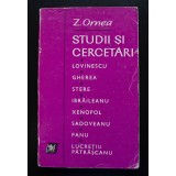 Z. Ornea - Studii și cercetări