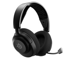 Casti gaming wireless SteelSeries Arctis Nova 5 pentru PC/PS4|5, Switch, Mobile, Mac, Oculus Quest 2, USB/Wireless/Bluetooth, drivere 40 mm, microfon