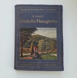 Amenajarea gradinilor - Deutsche Hausg&auml;rten de E. Hardt, 1913, exlibris Arh. Rudolf Kocsy Temesvar, arhitectura peisagistica, grădinărit, Timisoara