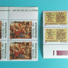 TIMBRE ROMANIA 2000 L.P.1514 EVENIMENTE I BL. 4 VAL. MNH