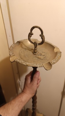 Scrumiera Bronz art deco foto