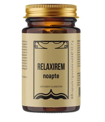 Relaxirem Noapte 60 comprimate Laboratoarele Remedia foto