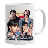 Cana alba personalizata bts jungkook seven, INOVATIX&reg;. 330 ml