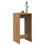 vidaXL Masă de bar, stejar artizanal, 51x50x103,5 cm, lemn prelucrat 854426