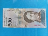 Venezuela 500 Bolivares 23.03.2017. Necirculata - Seria H 06810580