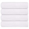 Prosoape de baie 4 buc alb 100x150 cm 360 g/m&sup2; 100% bumbac