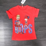 Tricou Fetite Ria 5-13 Ani Rosu - 12ANIMarimea