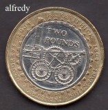Anglia, Marea Britanie,2004 2 Pounds, Comemorativa, Trevithich
