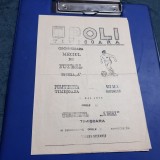 Program Poli Timisoara - Steaua