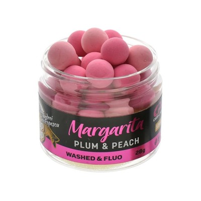 Pop-Up CPK Washed and Fluo Margarita Plum and Peach 12mm, 28g foto