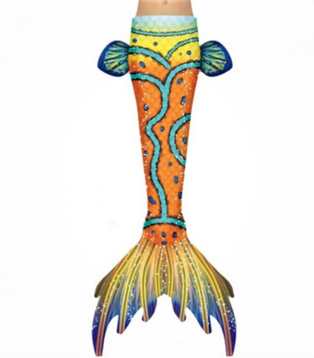 Costum de baie Sirena, Galben Soare, 120 cm