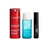 Set Clarins: Total Eye, Lift, Day, Eye Serum, 15 ml + Instant Eye, Makeup Remover Lotion, 30 ml + Wonder Volume, Volumising, Mas