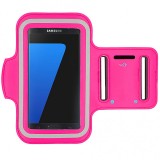 Husa Brat Telefon Sport Roz 6 Inch, Armband Slim Universal