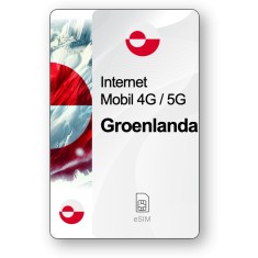 eSIM Internet Groenlanda, valabil 7 zile, trafic 1 GB, Standard