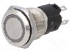 Intrerupator anti-vandalism, ON-ON, &Oslash;16mm, EAO, 82-4151.2154