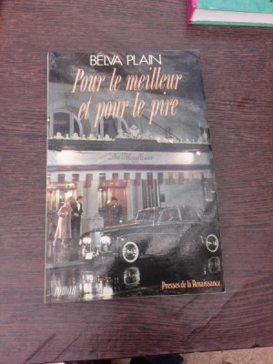 Pour le meilleur et pour le pire - Belva Plain (carte in limba franceza) foto