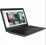 Laptop HP ZBOOK 15 G3, Procesor XEON E3 1505M V5, Memorie RAM 32 GB, SSD 512 GB M2, Windows 10 Pro, Placa video Nvidia Quadro M2000M, Webcam, DK, Ecra