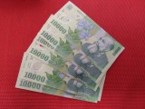 6 bancnote noi 10.000 lei