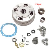 Ambreiaj ATV 50 70 110 125cc, Cross, Quad, Semi-Automat, 17 Dinti - Compatibil Bashan BS110S-2 CK125S-2