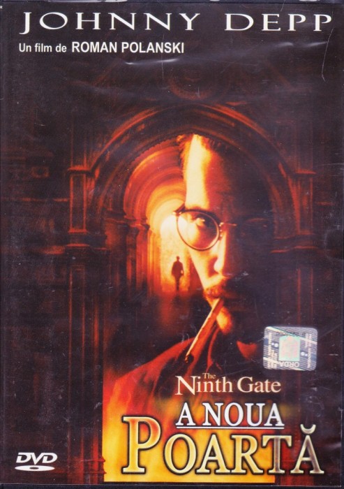 DVD Film de colectie: A noua poarta ( cu Johnny Depp; r: Roman Polanski - vezi descriere )