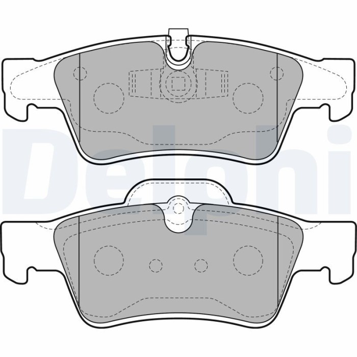 DELPHI LP2124 set placute frana,frana disc