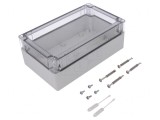 Carcasă Universală ABS Gri 122x202x75mm