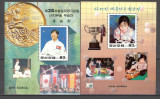 Coreea de Nord.1997 Medaliati olimpici ATALNTA-Bl. SC.219, Nestampilat