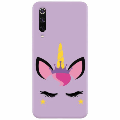 Husa silicon pentru Xiaomi Mi 9, Unicorn Shine foto