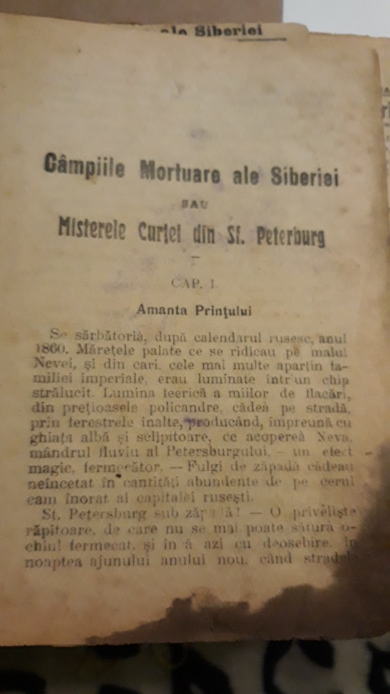 Campiile Mortuare Ale Siberiei Sau Misterele Curtii Din Petersburg Okazii Ro