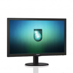 Monitor Philips 223V5L, 22 Inch Full HD LED,DVI,VGA,Second Hand