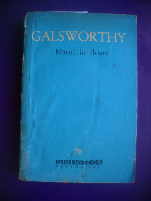 HOPCT MARUL IN FLOARE / GALSWORTHY - 1961 - 295 PAGINI