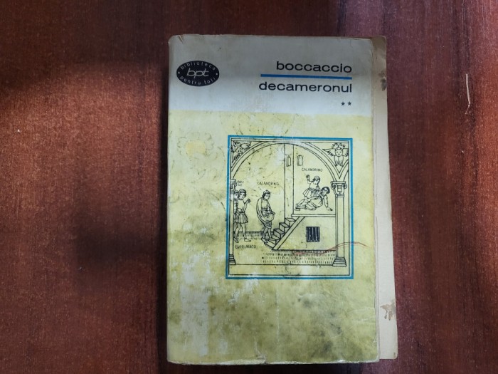 Decameronul vol.1 si 2 de G.Boccaccio