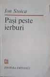 Pasi peste ierburi - Ion Stoica - Versuri, Editura Eminescu 1984, Carte poezie, 67 pagini