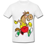 Cumpara ieftin Tricou &quot; Cal alergator &quot;