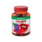Vitamine gumate cu fier pentru copii Beres Vitakid aroma struguri 30 buc